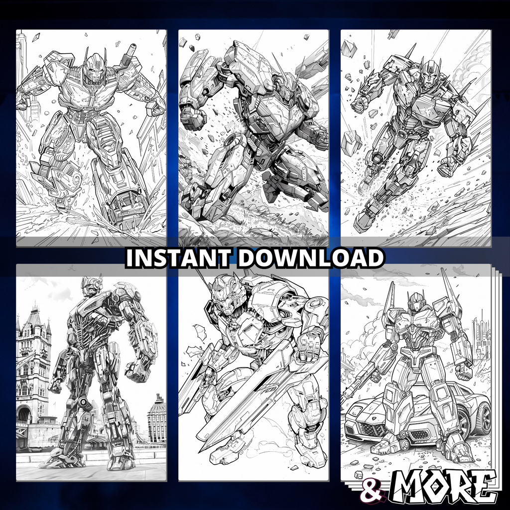 Transformers Coloring Pages