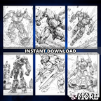 Transformers Coloring Pages