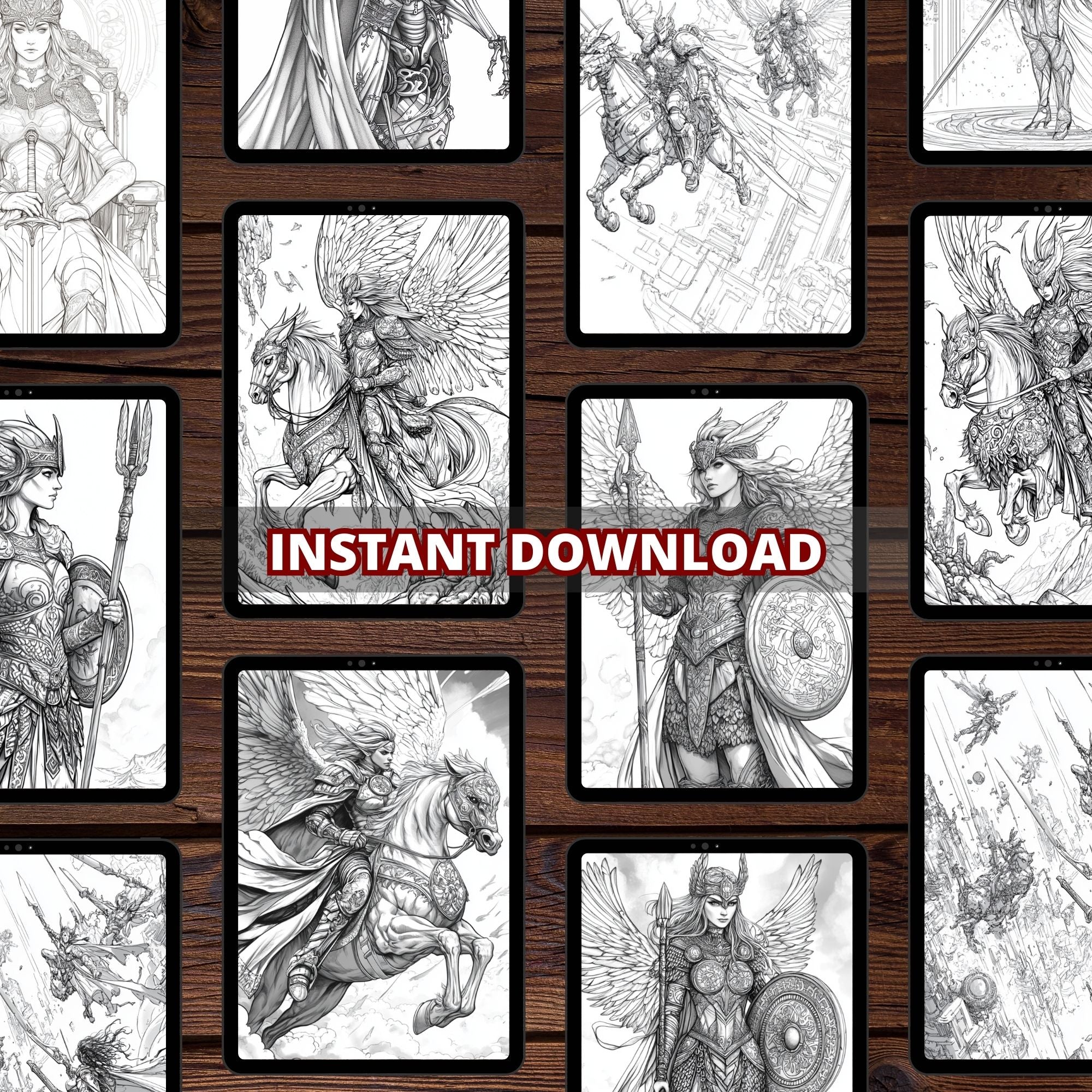 Valkyrie Coloring Pages