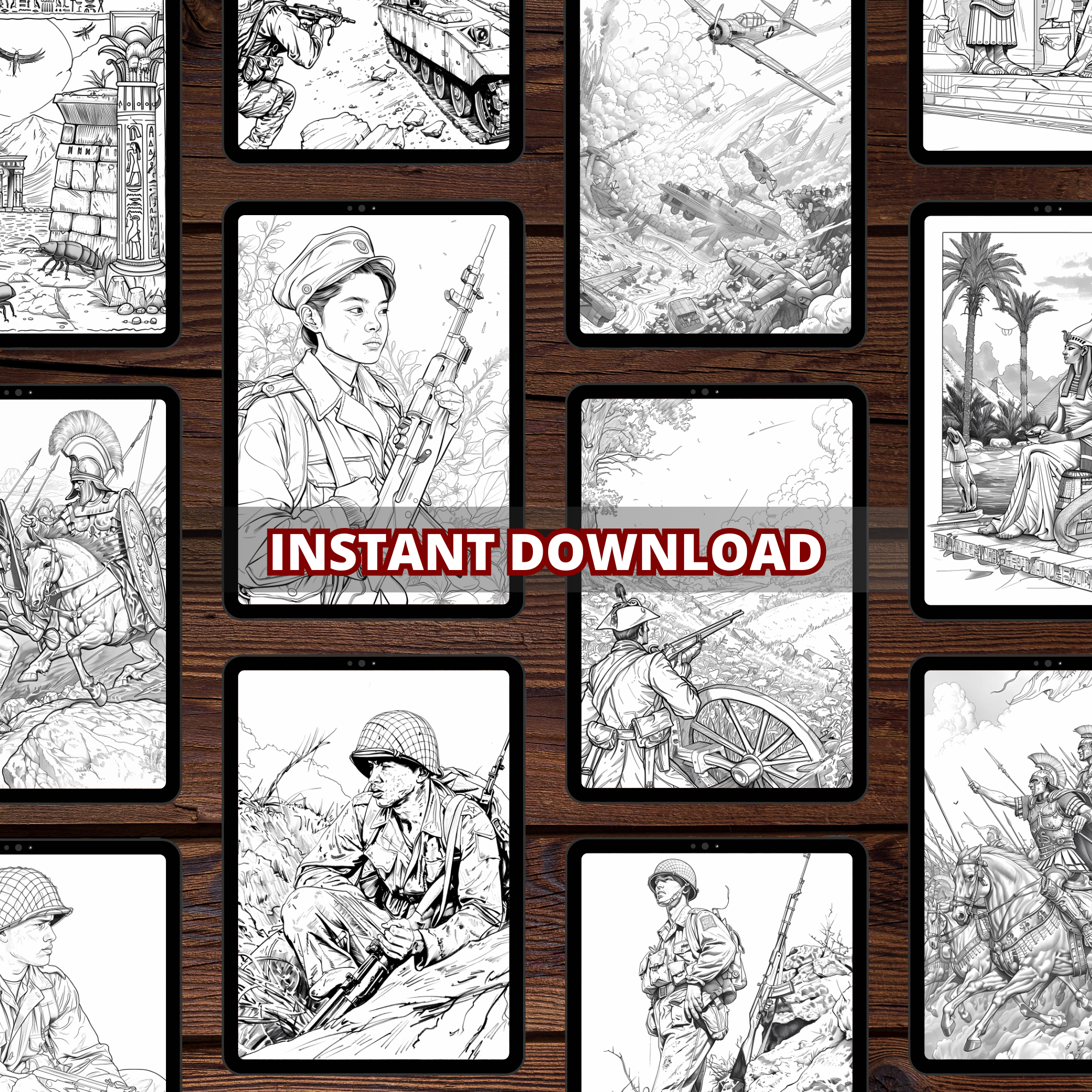 History Wars' Battlefields Coloring Pages