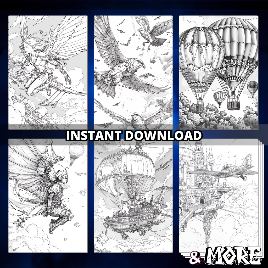 I am Flying Coloring Pages