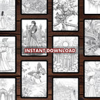 Kingdoms Of Beauty Coloring Pages