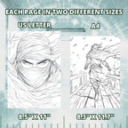 Worriers Of Shadow Coloring Book Pages