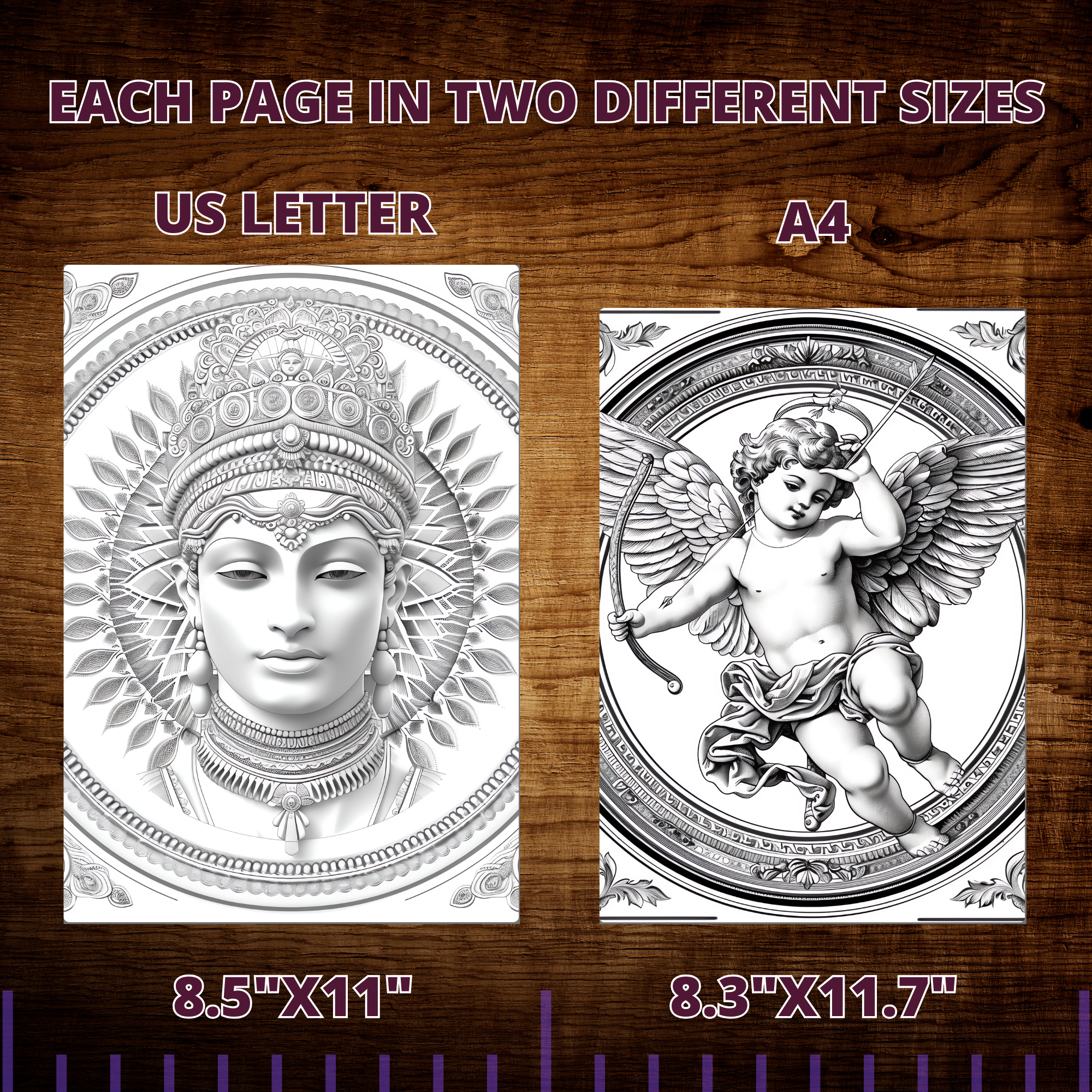 Mandala Gods Coloring Pages