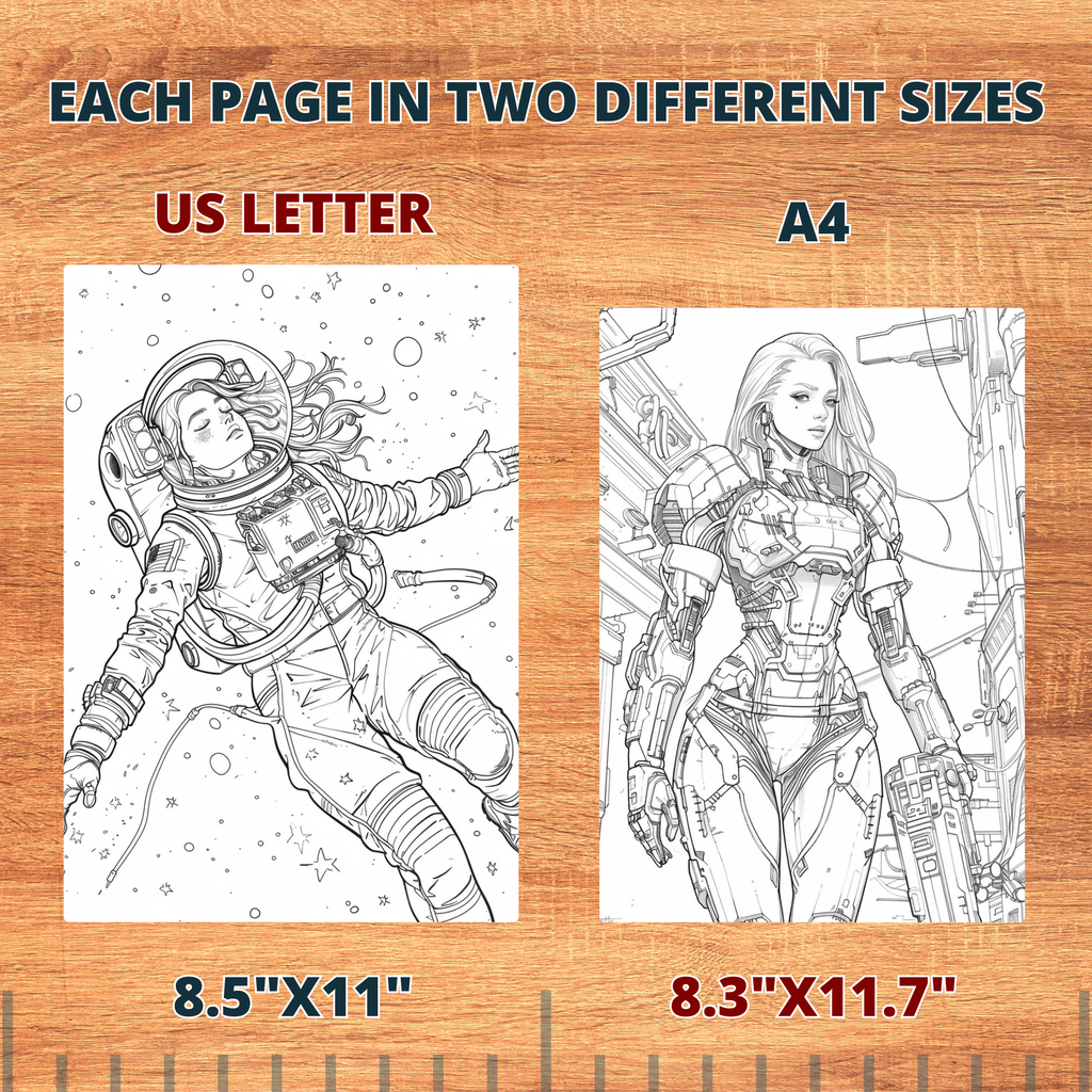 Girlie Heroes Coloring Pages