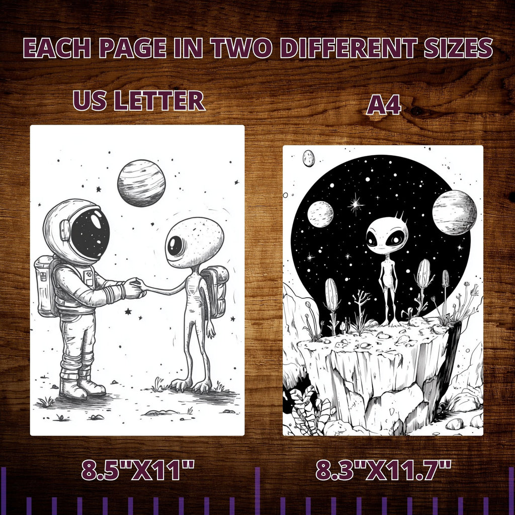 Universe Space Tour Coloring Pages