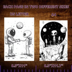 Universe Space Tour Coloring Pages