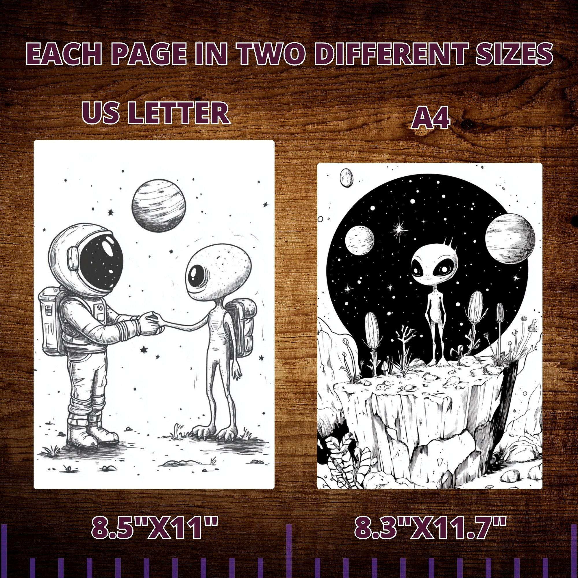 Universe Space Tour Coloring Pages