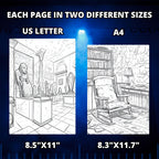 Mesuem Trapped Coloring Book Pages