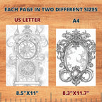 Enchantment Gothics Coloring Pages