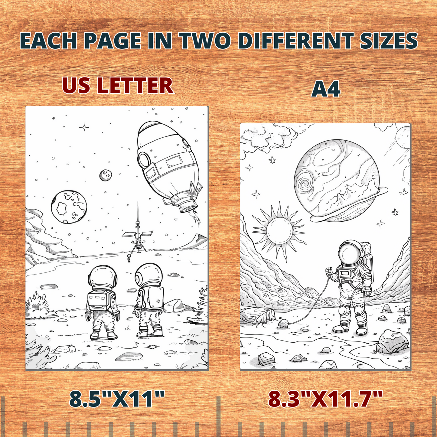 Journey To The Center Of Space Coloring Pages