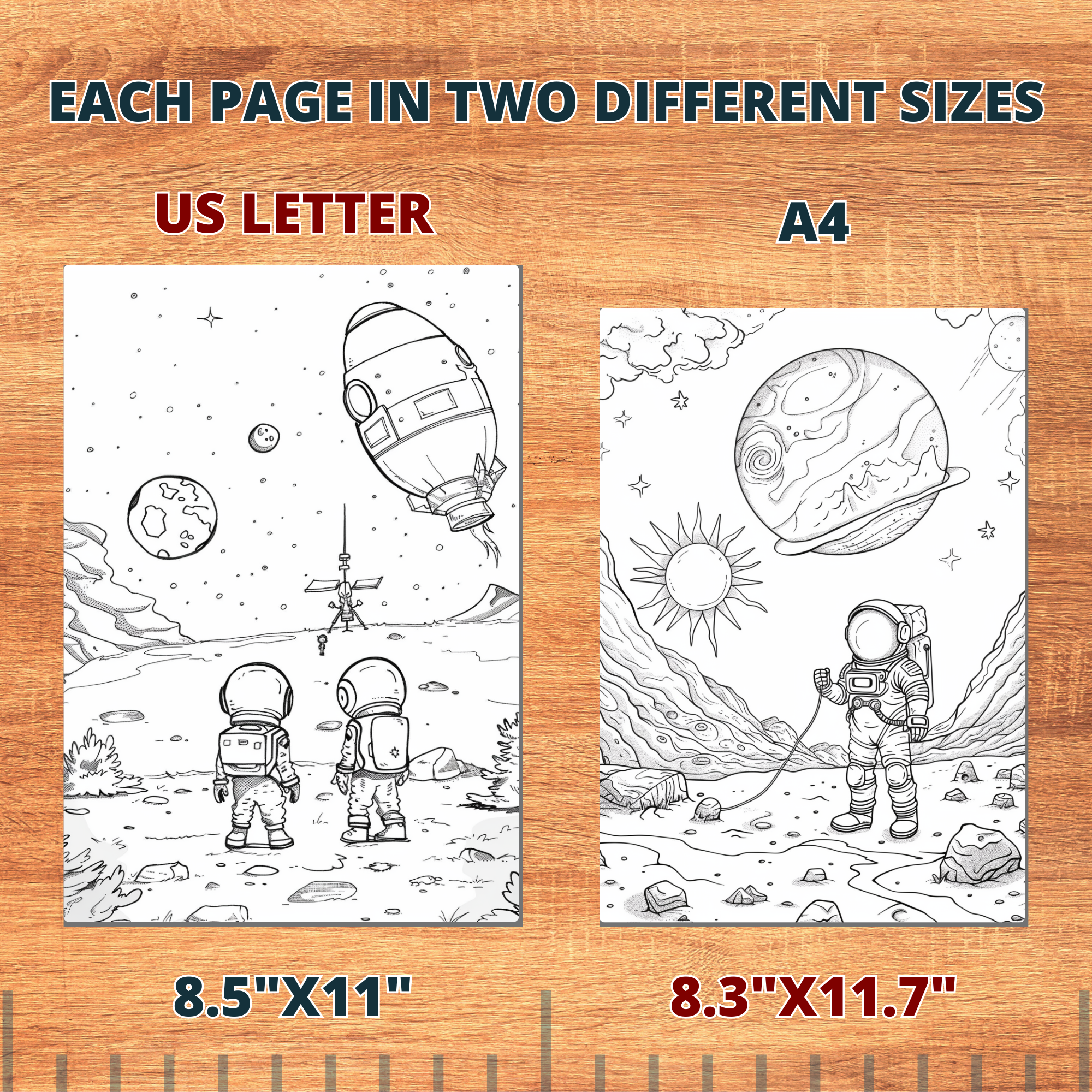 Journey To The Center Of Space Coloring Pages