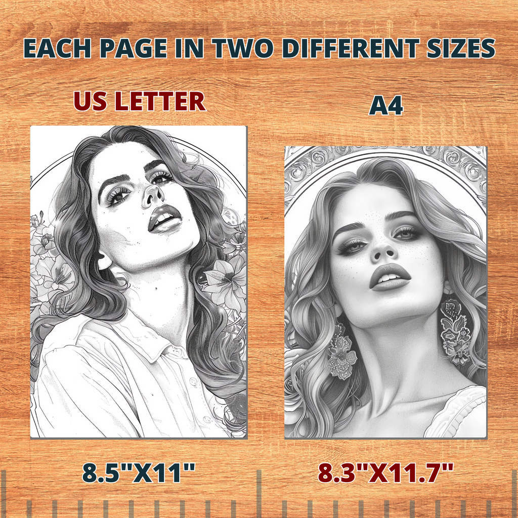 Dreams' Beautiful Girls Coloring Pages