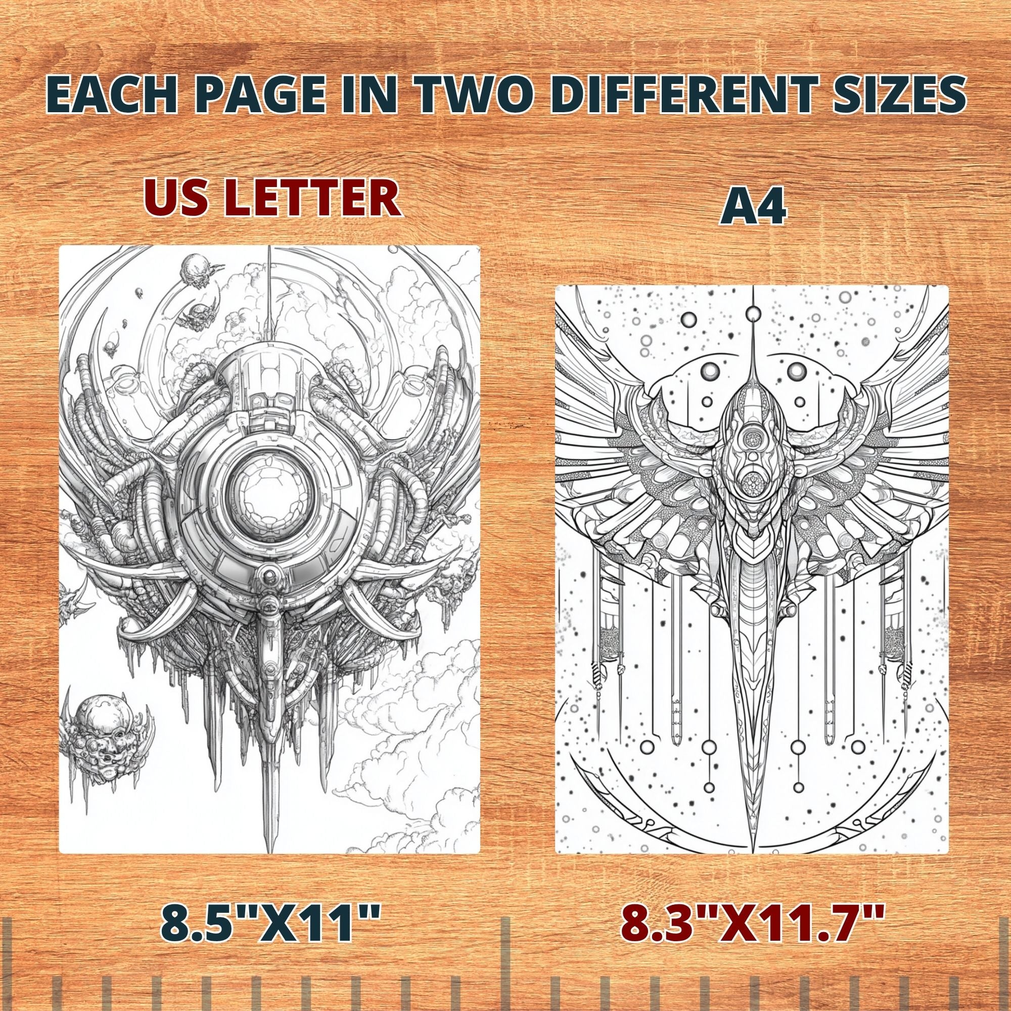 Voyagers of the Cosmos Coloring Pages