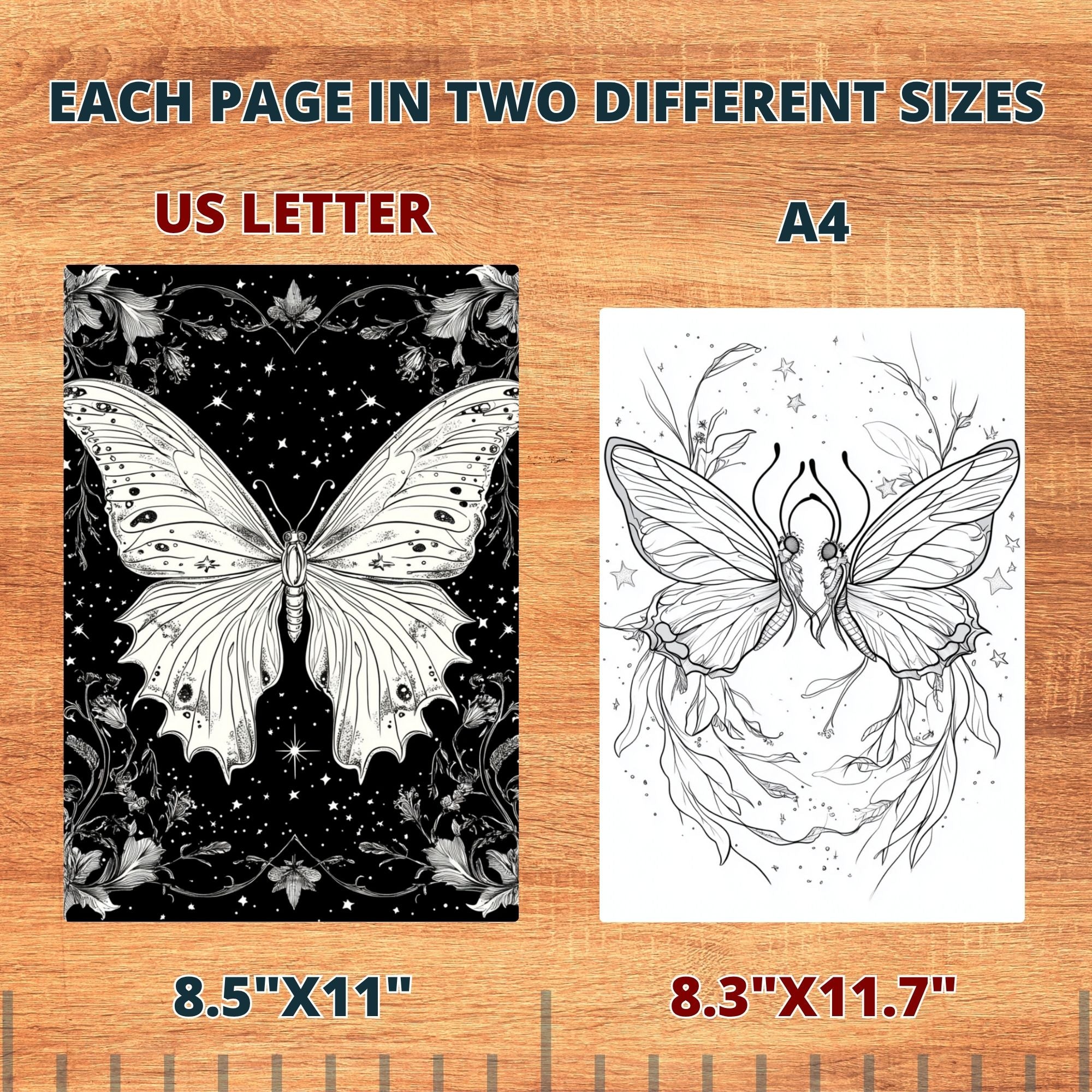 Blooming Butterflies Coloring Pages