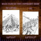 City Of Zombies Coloring Pages