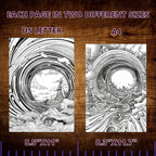 Time Travel Portals Coloring Pages