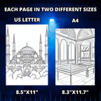 Islamic Art Coloring Book Pages