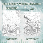 Camp Chronicles Coloring Pages