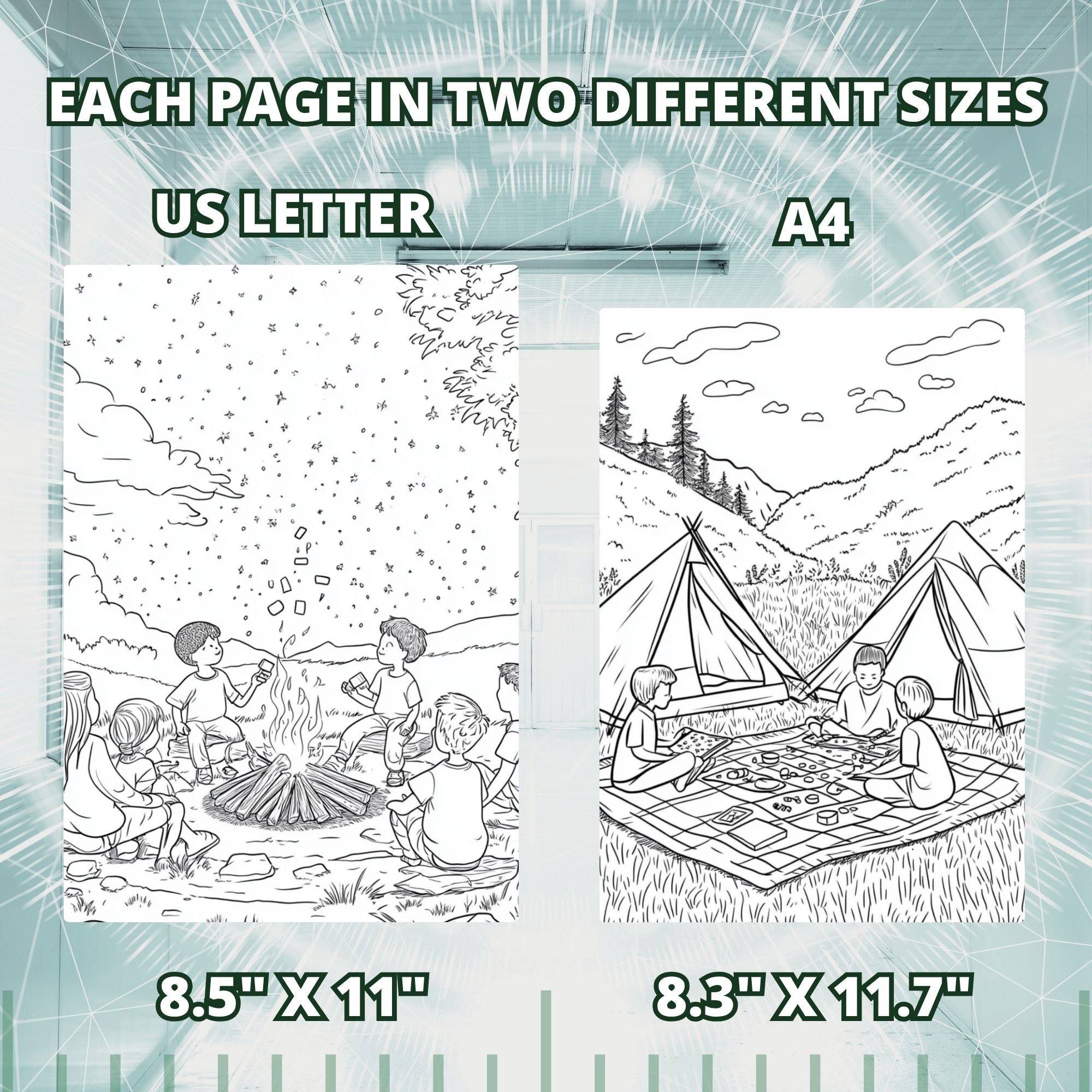 Camp Chronicles Coloring Pages