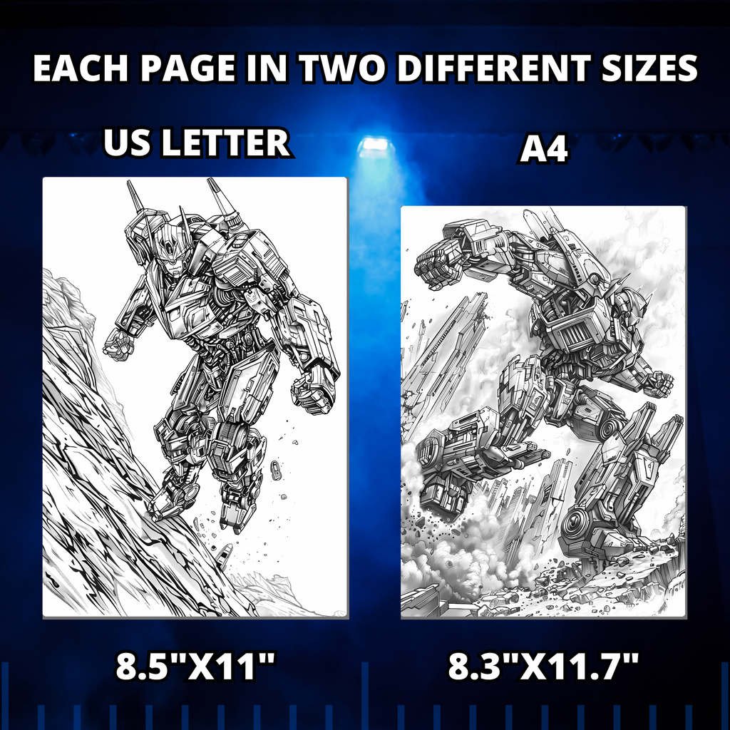 Transformers Coloring Pages