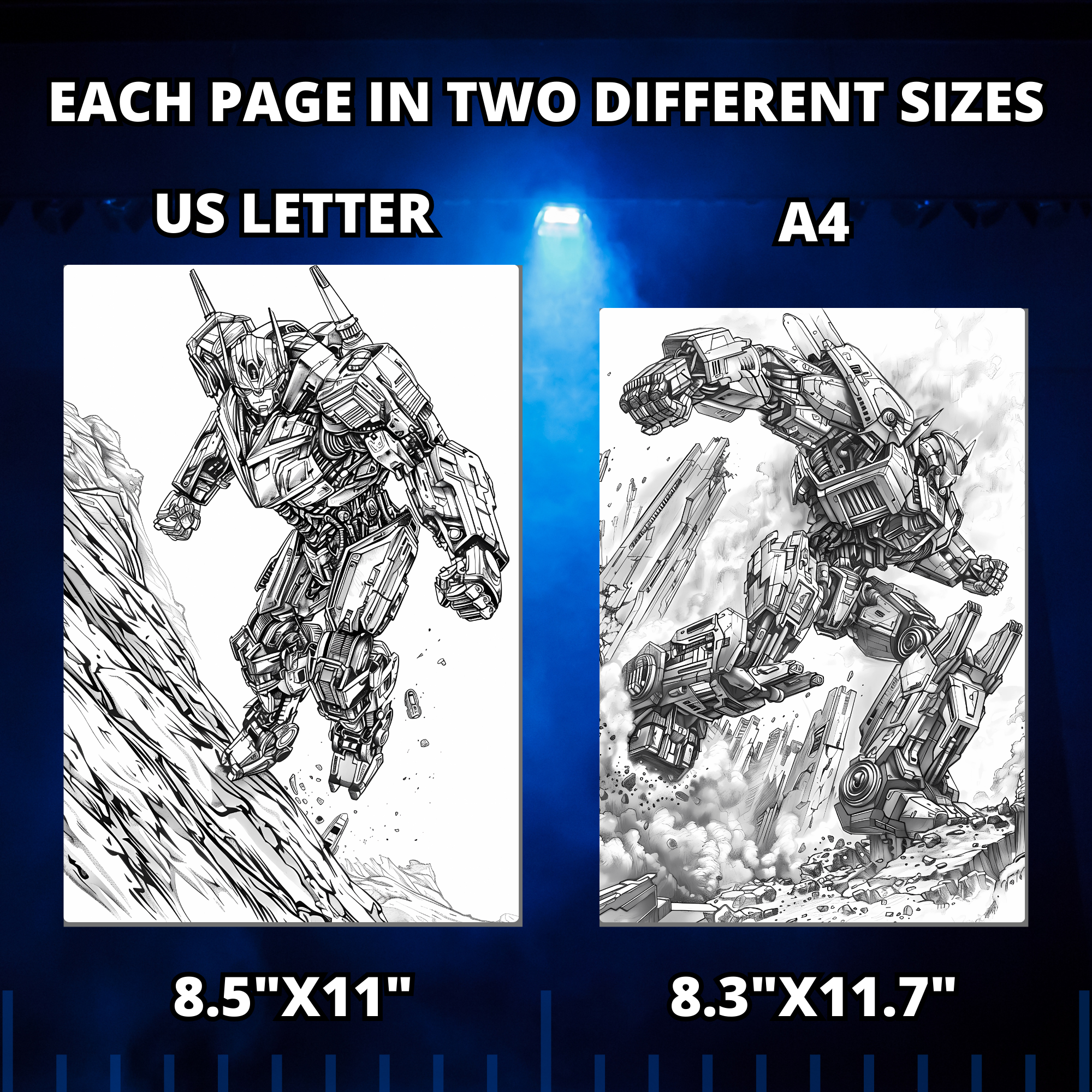 Transformers Coloring Pages