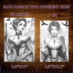 Ancient Gothics Coloring Pages