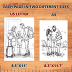 Family Love Coloring Pages