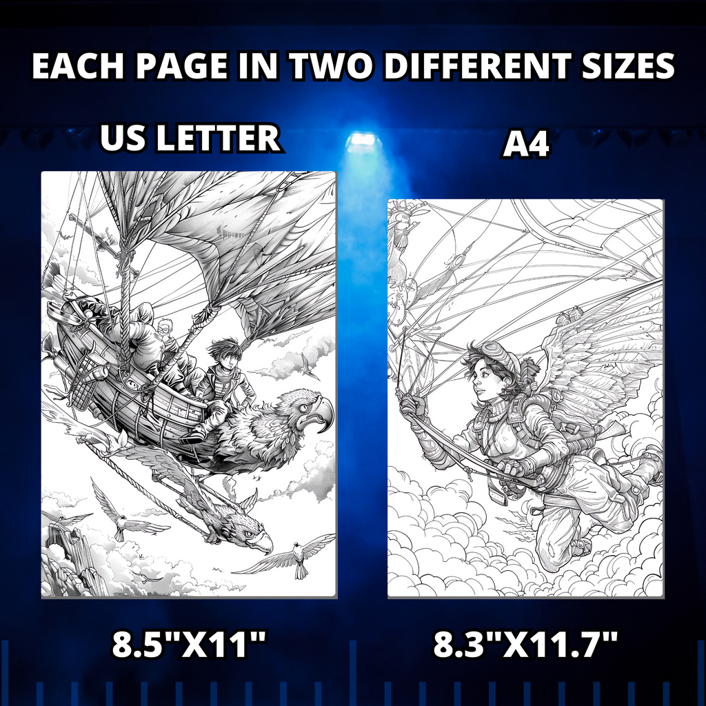 I am Flying Coloring Pages