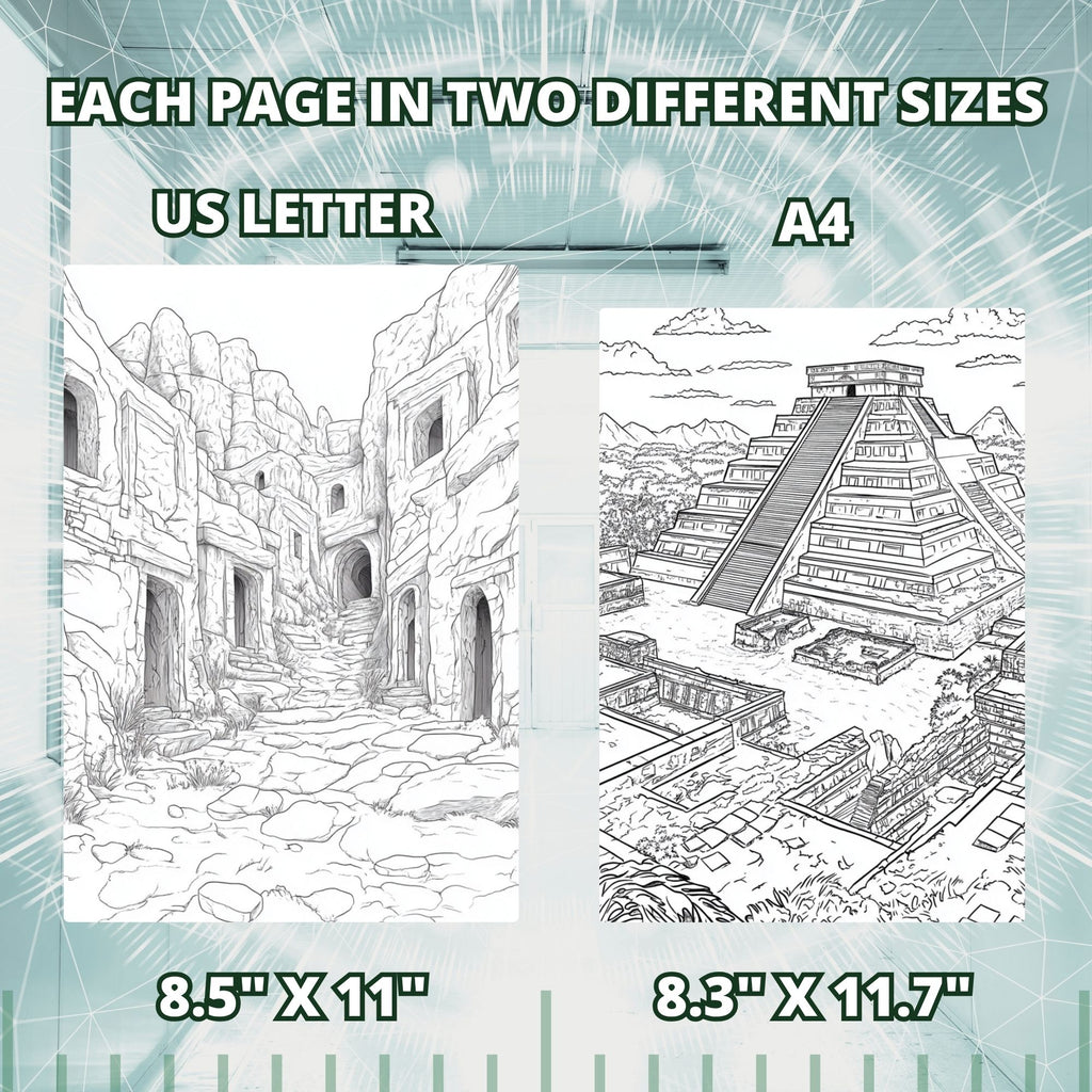 Hidden Empires Coloring Book Pages