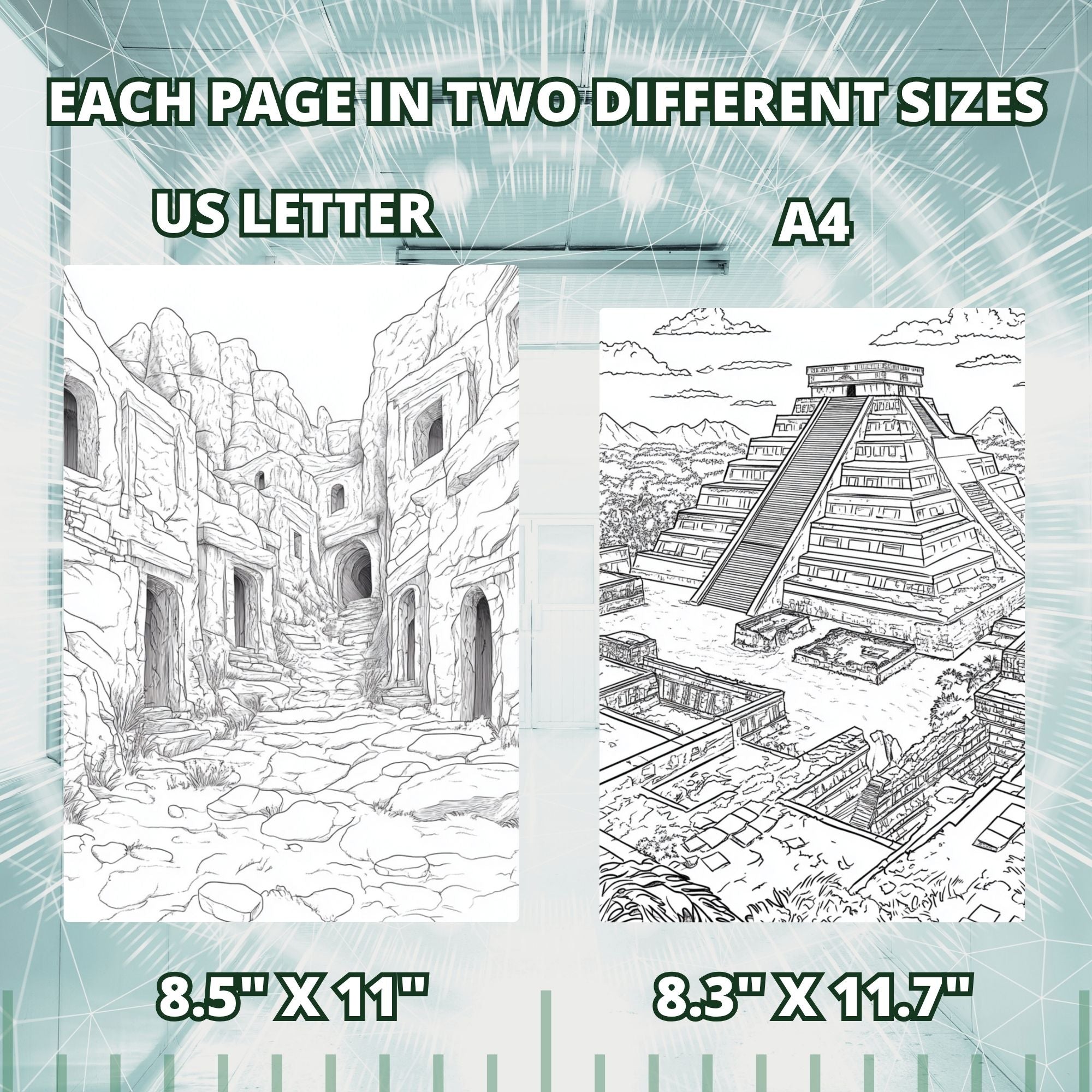 Hidden Empires Coloring Book Pages