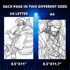 Pirates of The Seven Seas Coloring Book Pages