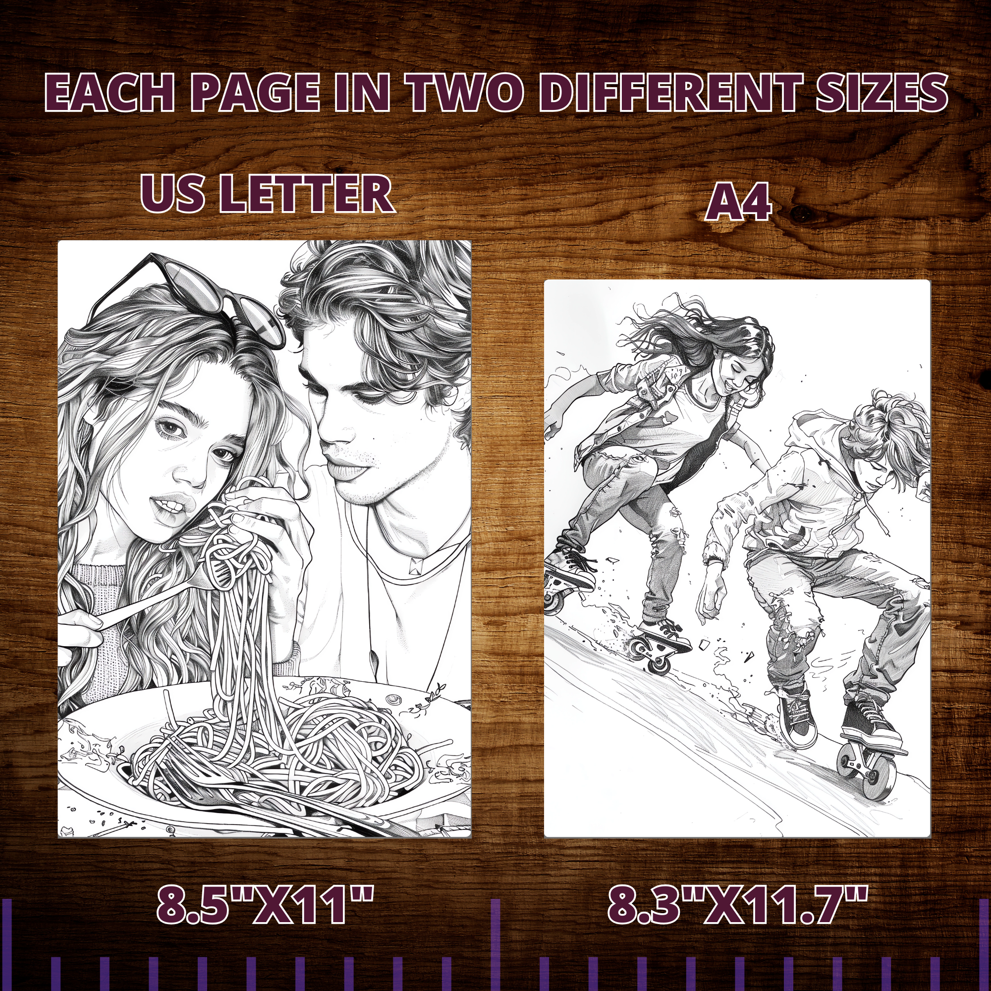 Lovely Couples Coloring Pages