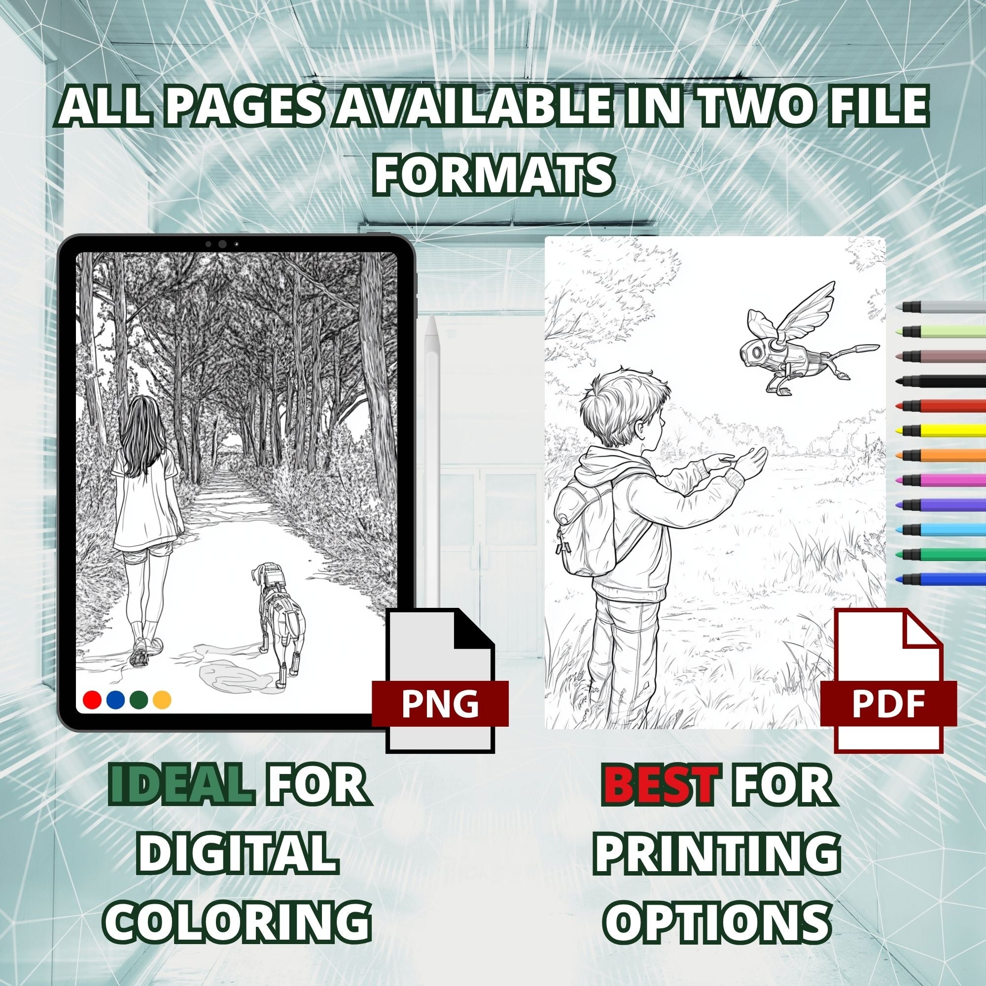 Coloring Pages From The Future