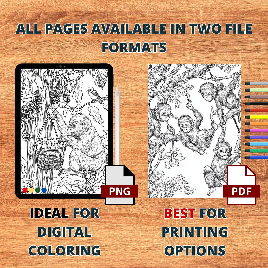 Ape Dynasty Coloring Pages