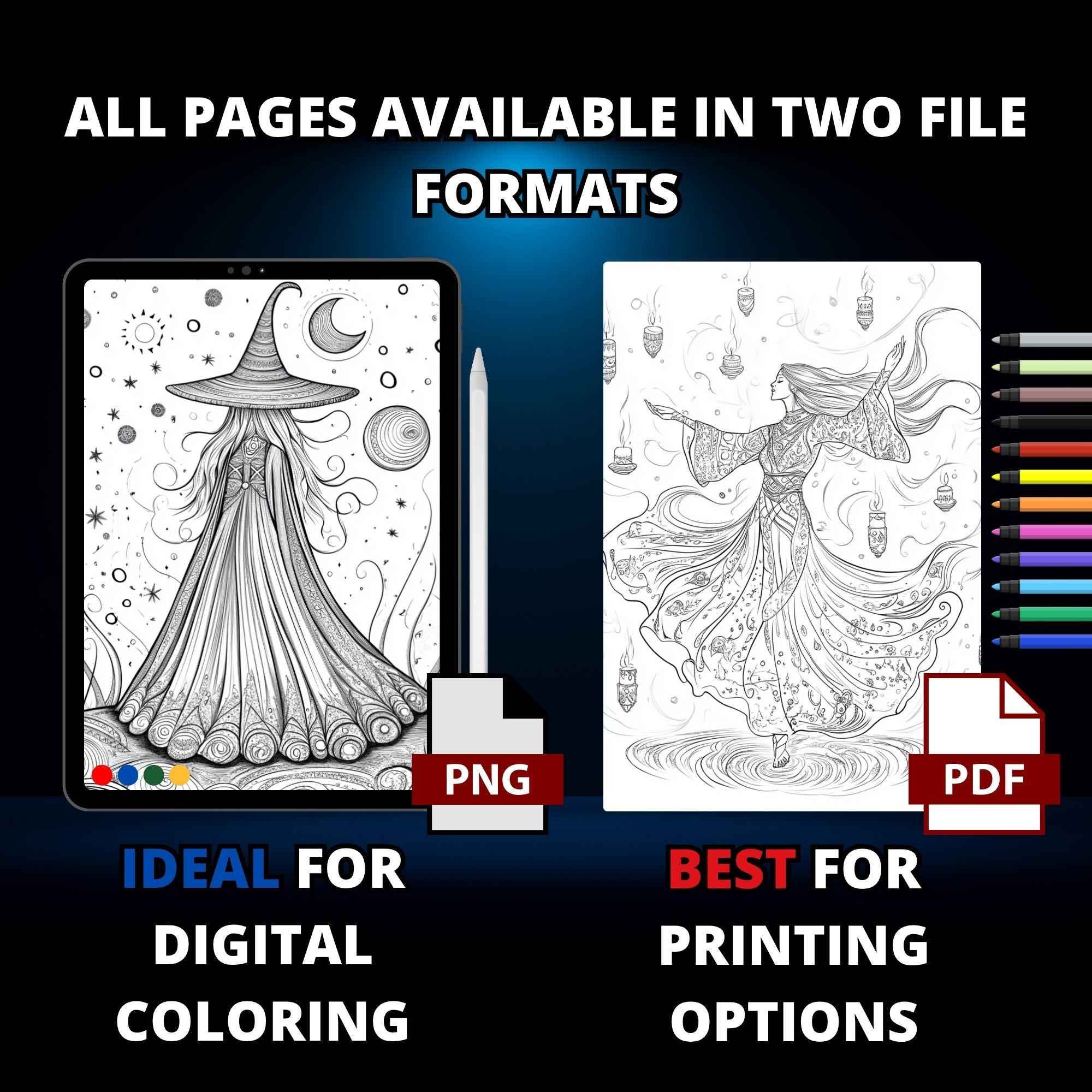 Age Of Magic Coloring Pages