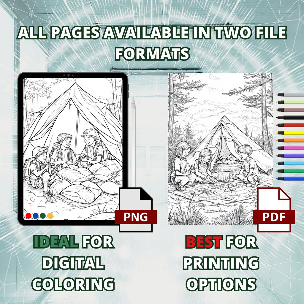 Camp Chronicles Coloring Pages