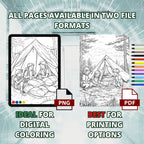 Camp Chronicles Coloring Pages