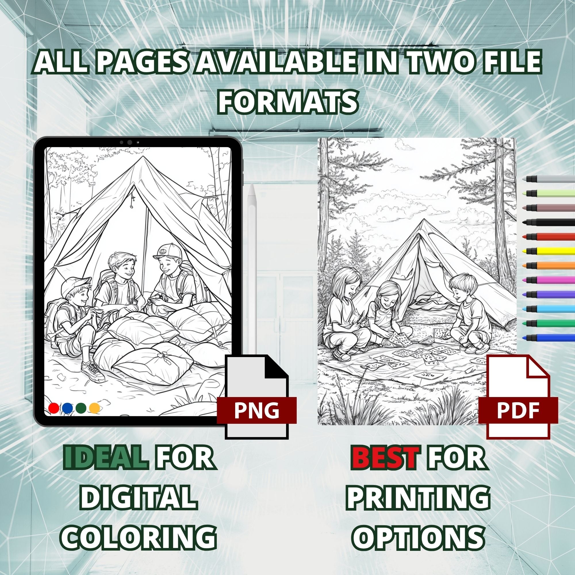 Camp Chronicles Coloring Pages