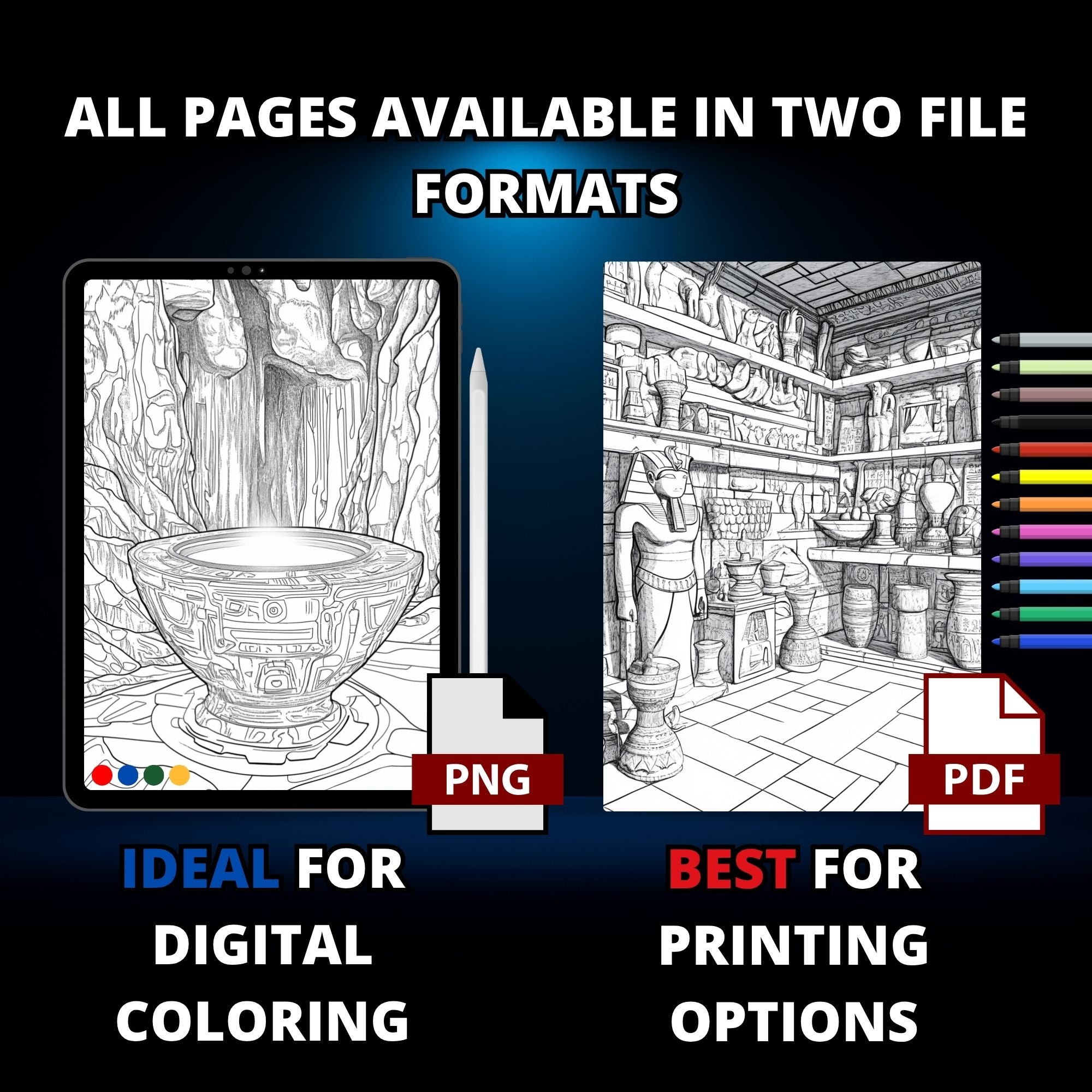 Mesuem Trapped Coloring Book Pages