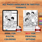 Family Love Coloring Pages