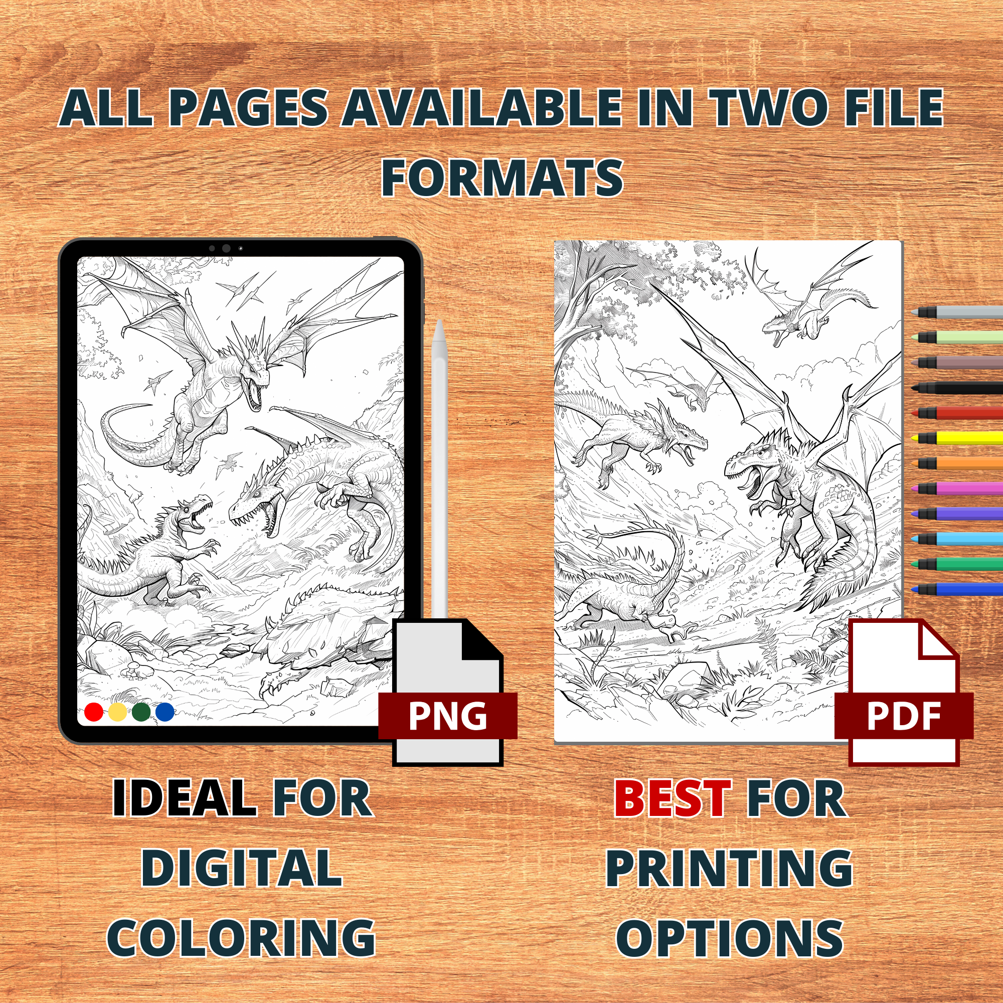 Bad Dinosaurs Coloring Pages