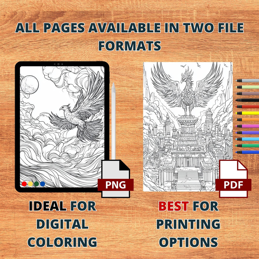 Phoenix Legacy Coloring Pages