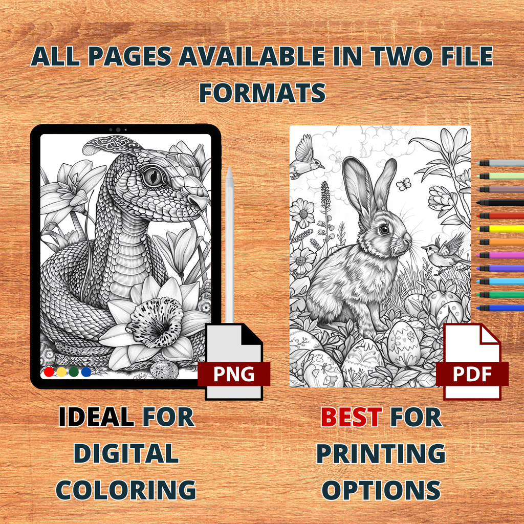 Easter Bunny Coloring Pages