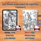 Easter Bunny Coloring Pages