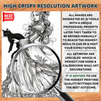 Enchantment Gothics Coloring Pages