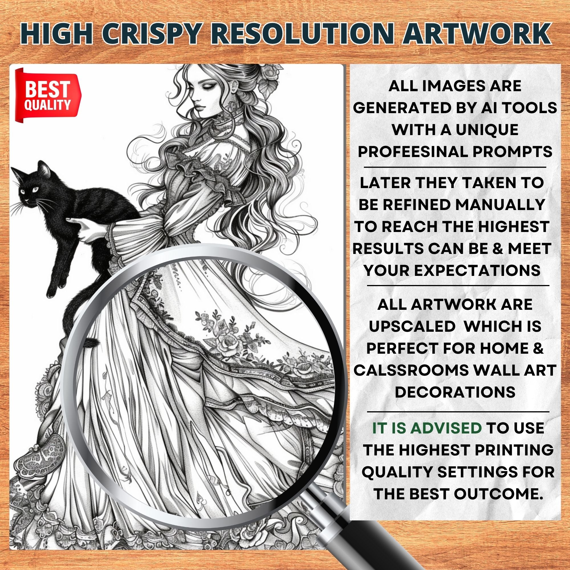 Enchantment Gothics Coloring Pages