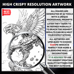 Armoured Giant Animals Coloring Pages