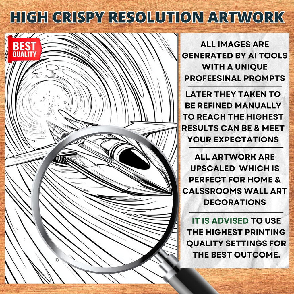 Voyagers of the Cosmos Coloring Pages