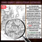 Old City Monsters Coloring Pages Collection